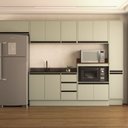 Ver imagem 4 de Balcão de Cozinha 2 Portas 1 Nicho Oliva Koya