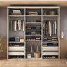 Closet Casal 100% Mdf 208cm 4 Gavetas Moutier - 2