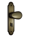 Ver imagem 1 de Fechadura Stam 823/10 Espelho Aco Inox Banheiro - Antique E-coat