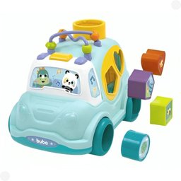 Brinquedo Interativo Carrinho de Atividades Luz e Som - Buba - 3