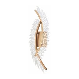 Arandela Astraled Zibal Led Bivolt Dourado Ad-2010 - 1
