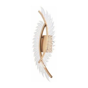 Arandela Astraled Zibal Led Bivolt Dourado Ad-2010