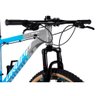 Bicicleta Aro 29 Dropp SX Sport 21V Shimano Tourney Freios Á Disco Suspensão - Azul Pantone+Prata e  - 5