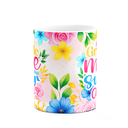 Ver imagem 3 de Caneca Floral Mães - És Uma Grande Mãe e Uma Super Avó