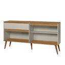 Ver imagem 2 de Aparador Buffet 4 Portas 1 Gaveta Retrô Ravi