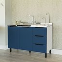 Ver imagem 1 de Balcão de Cozinha 2 Portas 3 Gavetas