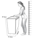 Ver imagem 6 de Tanque Lavanderia Inox 23l Plus Balcão Mdf Entregue Montado