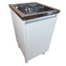 Tanque Lavanderia Inox 23l Plus Balcão Mdf Entregue Montado - 1