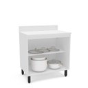 Ver imagem 4 de Balcão de Cozinha 2 Portas 80cm x 92,5cm x 52cm Branco