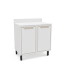 Ver imagem 2 de Balcão de Cozinha 2 Portas 80cm x 92,5cm x 52cm Branco