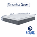 Ver imagem 4 de Colchão Sonos Valência Queen Mola Ensacada 158x198x34cm