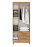Guarda-Roupa Porto 3 Portas 2 Gavetas 75x180x40cm - 5