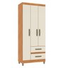 Guarda-Roupa Porto 3 Portas 2 Gavetas 75x180x40cm - 2