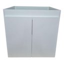 Ver imagem 1 de Gabinete para Pia 100% Mdf Branco - 60x40x60cm