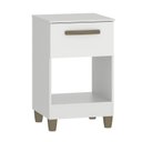 Ver imagem 2 de Mesa de Cabeceira Prada 1 Gaveta 62,2x38,5x37,5 Cm