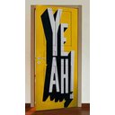 Ver imagem 3 de Adesivo para Porta Yeah- 73X210Cm