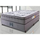 Ver imagem 1 de Cama Box Casal Colchão Ortofirm + Box 138x188x67 One Face Espuma D45 Cinza