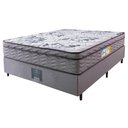 Ver imagem 5 de Cama Box Casal Colchão Ortofirm + Box 138x188x67 One Face Espuma D45 Cinza