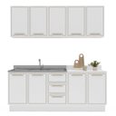 Ver imagem 4 de Armário Aéreo 2 Portas 80cm x 66cm x 30,5cm Branco
