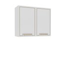 Ver imagem 2 de Armário Aéreo 2 Portas 80cm x 66cm x 30,5cm Branco