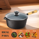 Ver imagem 3 de Caçarola 20x16cm 2,4l Tampa Vidro Panela Mineira