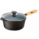 Ver imagem 1 de Caçarola 20x16cm 2,4l Tampa Vidro Panela Mineira