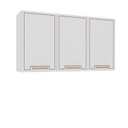 Ver imagem 2 de Armário Aéreo 3 Portas Amara Moveis Branco