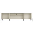 Ver imagem 4 de Rack para Sala 4 Portas Lisas Mdf L260 X A65cm Luna/preto