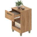 Ver imagem 3 de Mesa de Cabeceira Prada 1 Gaveta 62,2x38,5x37,5 Cm