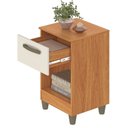 Ver imagem 3 de Mesa de Cabeceira Prada 1 Gaveta 62,2x38,5x37,5 Cm