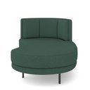 Ver imagem 2 de Sofá Chaise Longue Living Lucca Direito D02 Linho Verde Musgo C-117