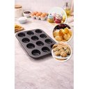 Ver imagem 3 de Forma para Cupcake e Pão de Queijo 12 Cavidades - Aço Carbono