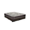 Ver imagem 1 de Cama Box King Colchão Aylla Espuma D33 NK Camas + Box Sintético 70x193x203 Cor:Marrom