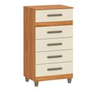 Ver imagem 4 de Cômoda Malta 5 Gavetas 99cmx54cmx40cm