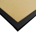 Ver imagem 2 de Moldura para Quadro Decorativo 20x30cm - Várias Cores Tacolado Moldura Preta 08 Unidades