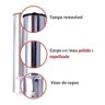 Kit 2 Suporte Porta Copos Descartavel Inox Agua Café Oferta - 4