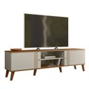 Ver imagem 2 de Rack para TV até 75 Polegadas MDF 180cm Denver 2 Portas Branco
