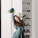 Ver imagem 5 de Guarda Roupa 6 Portas 3 Gavetas com Sapateira 100% MDF Glamour Branco