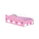 Ver imagem 3 de Cama Infantil com Colchão Nuvens Meninas 100% Mdf para Quarto Infantil