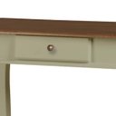 Ver imagem 4 de Aparador para Sala com Pés Luiz Xv e 1 Gaveta - Verde Chá Laca com Tampo Imbuia Glazer