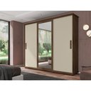 Ver imagem 2 de Roupeiro/Armário/Guarda Roupas/Organizador PAN Com 3 Portas de Correr 4 Gavetas Com Corrediças Teles