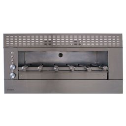 Churrasqueira de Embutir a Gás 06 Espetos com Painel Ventilado Glp 220v Suprema Titan - 2