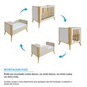 Ver imagem 5 de Berço Arredondado Evolutivo Americano 4 em 1 Luly 100% MDF Espresso Móveis