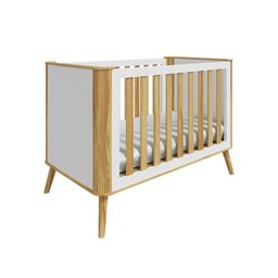 Berço Arredondado Evolutivo Americano 4 em 1 Luly 100% MDF Espresso Móveis - 2