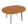Kit Mesa de Jantar Extensível Redonda Tarsila e 4 Cadeiras Pequi CabeCasa MadeiraMadeira - 19