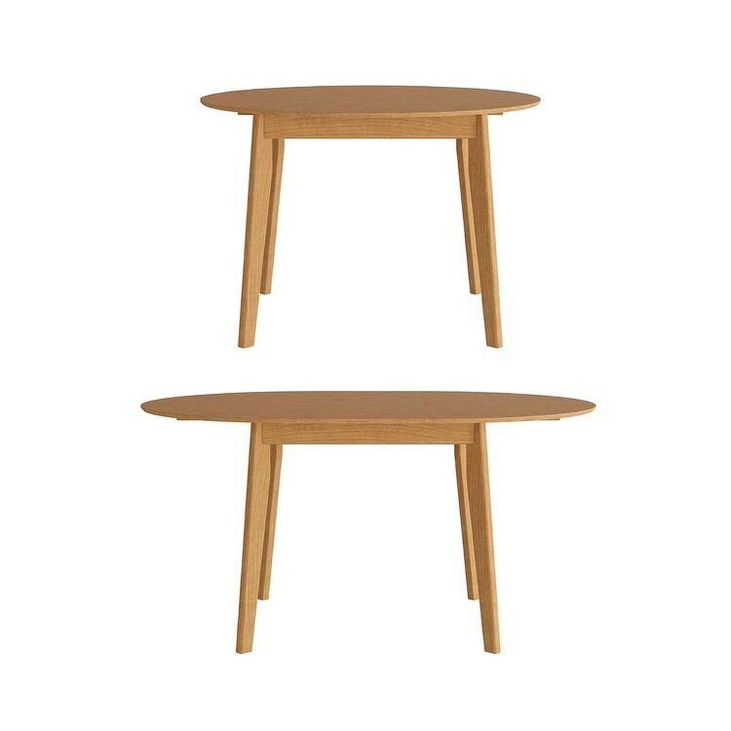 Kit Mesa de Jantar Extensível Redonda Tarsila e 4 Cadeiras Pequi Cabecasa Madeiramadeira - 17