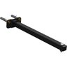 Suporte Refletor Base Reta Braço 30 Cm Preto - 1