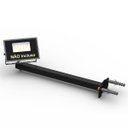 Ver imagem 3 de Suporte Refletor Base Reta Braço 30 Cm Preto