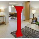 Ver mais imagens de Vaso Planta Pilar Suporte Torre 140x30 Trapézio Polietileno BGPLASTICOS V21 VERMELHO PAU BRASIL 005