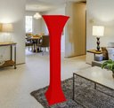Ver mais imagens de Vaso Planta Pilar Suporte Torre 140x30 Trapézio Polietileno BGPLASTICOS V21 VERMELHO PAU BRASIL 005